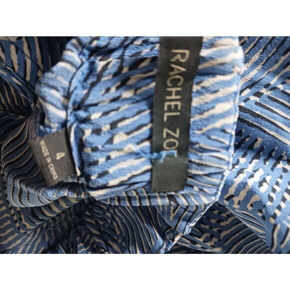 Rachel Zoe Pintucket Silk Jogger Pants Sz XS - Picture 5 of 8